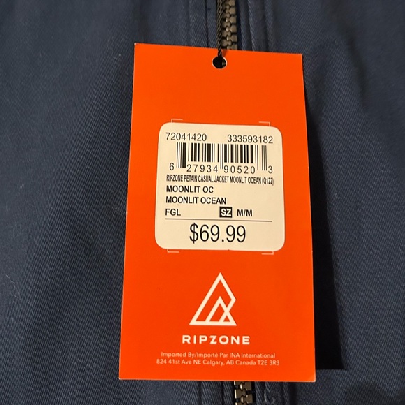 Ripzone casual jacket size M - Picture 3 of 3